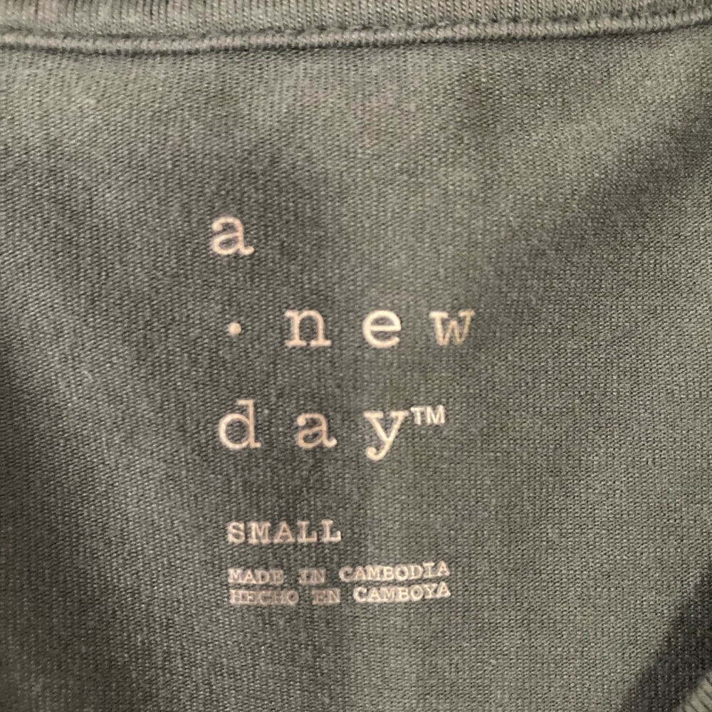 a new day Olive Green Short-Sleeve Tee Shirt Dress - Picture 3 of 3